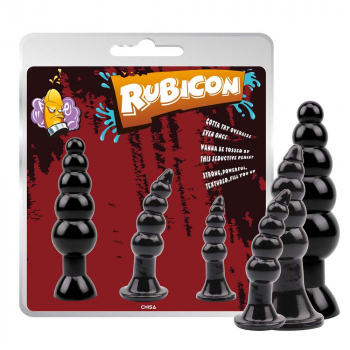 Analplug Set für Anfänger (Ø 3 – 3,5 – 5,3)